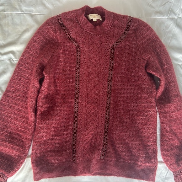Sézane Cheryl Sweater in Rosewood - Picture 2 of 8